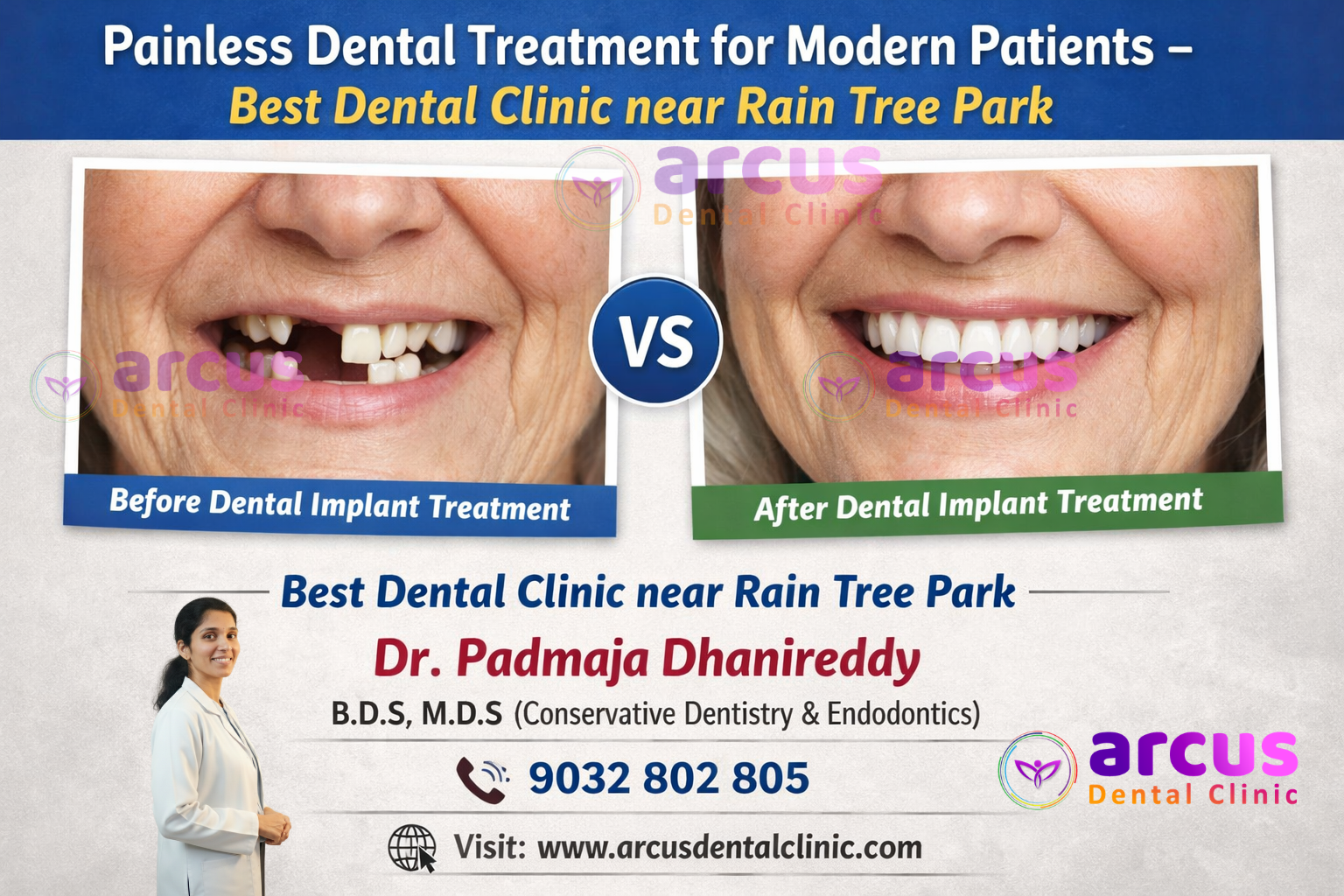 Best Dental Clinic near Rain Tree Park.